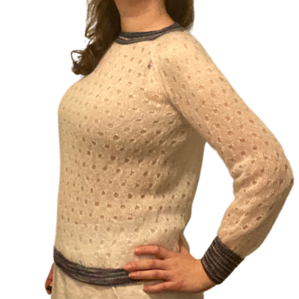 Bubbles topp strikkeoppskrift