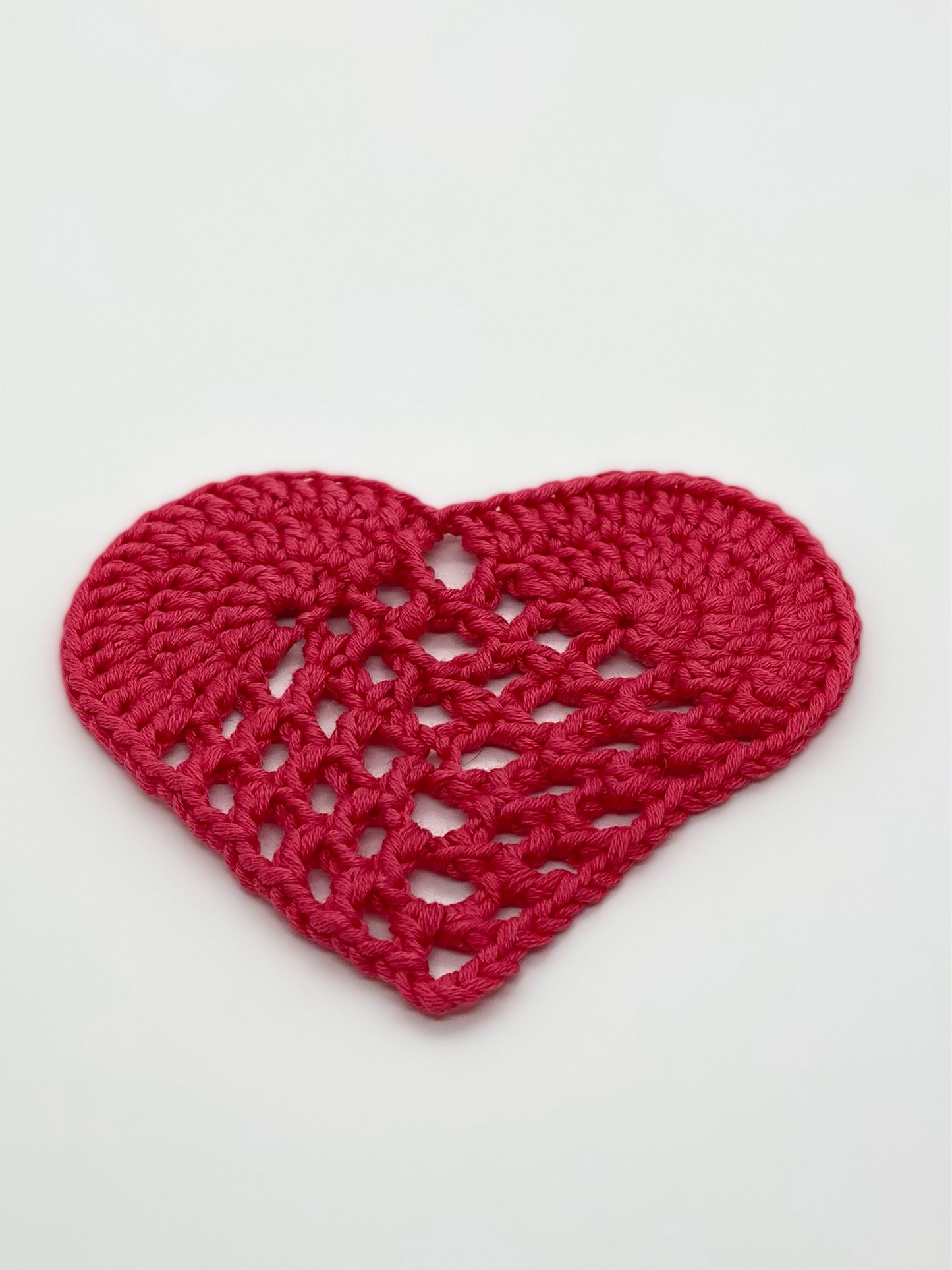 Hjerteformede glassbrikker 6-pk