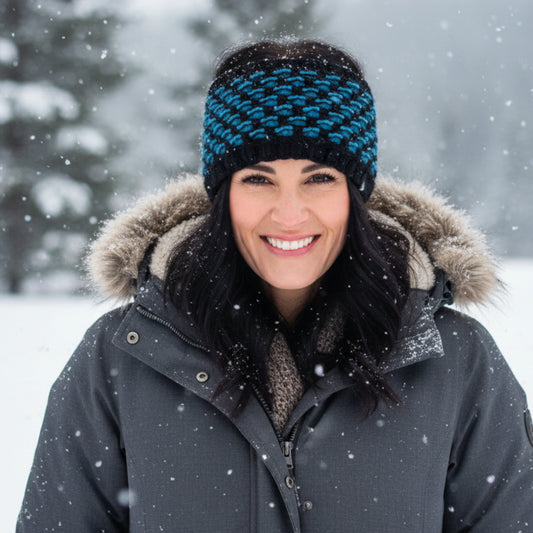 Pannebånd i Torpa-mønster til dame