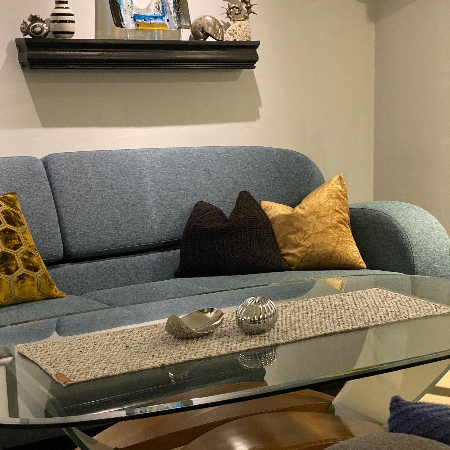 Stilig bordløper 28x92cm