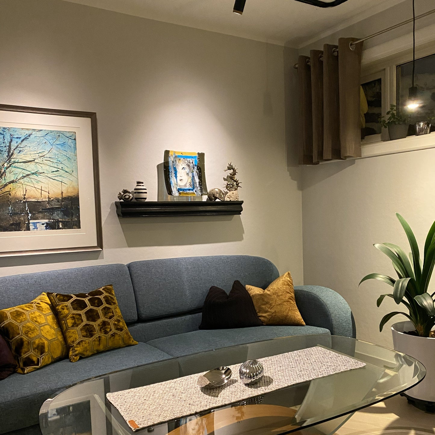 Stilig bordløper 28x92cm