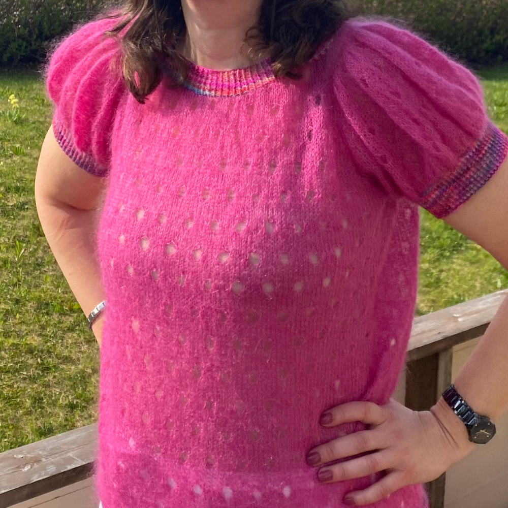 Bubbles topp med puffermer