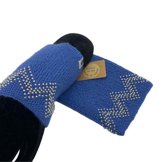 Pulsvarmere med sikksakkmønster i perler