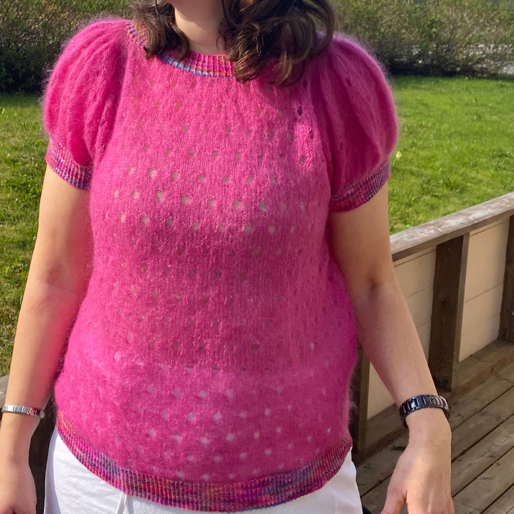 Bubbles topp med puffermer