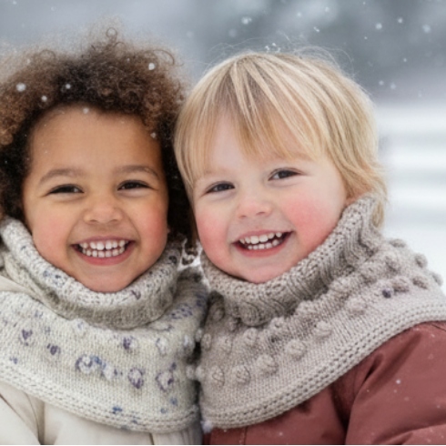 Popcornhals for barn 2-4 år