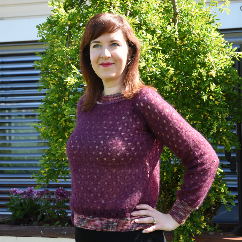 Bubbles topp strikkeoppskrift