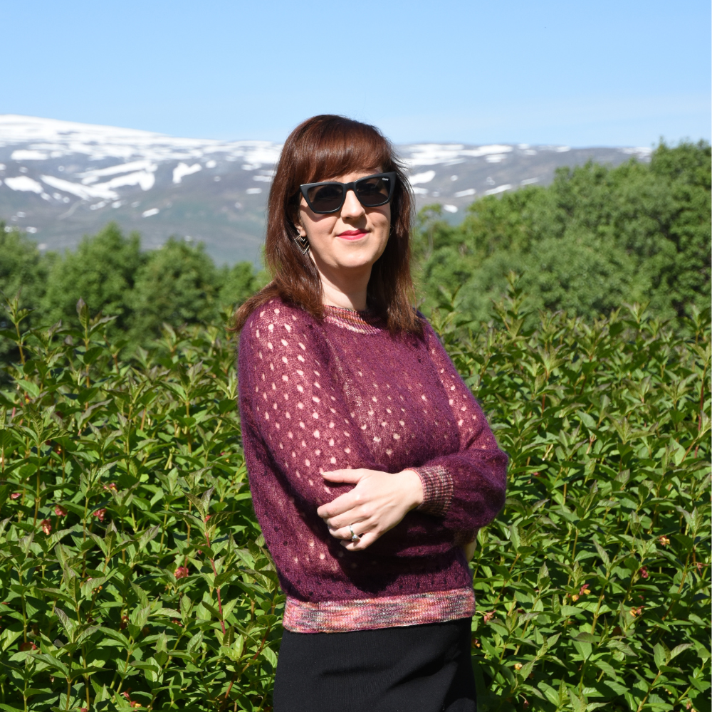 Bubbles topp strikkeoppskrift